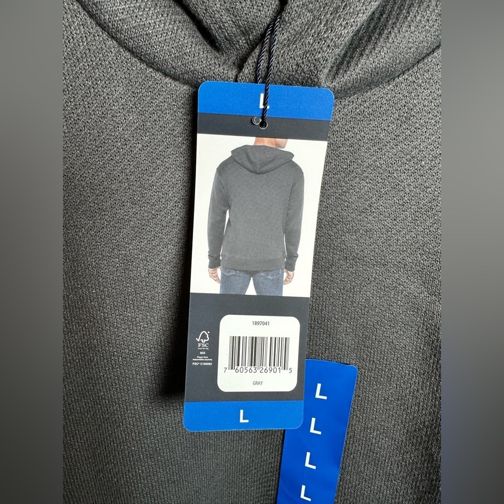 GAP Charcoal Hoodie for Men - Picture 3 of 6